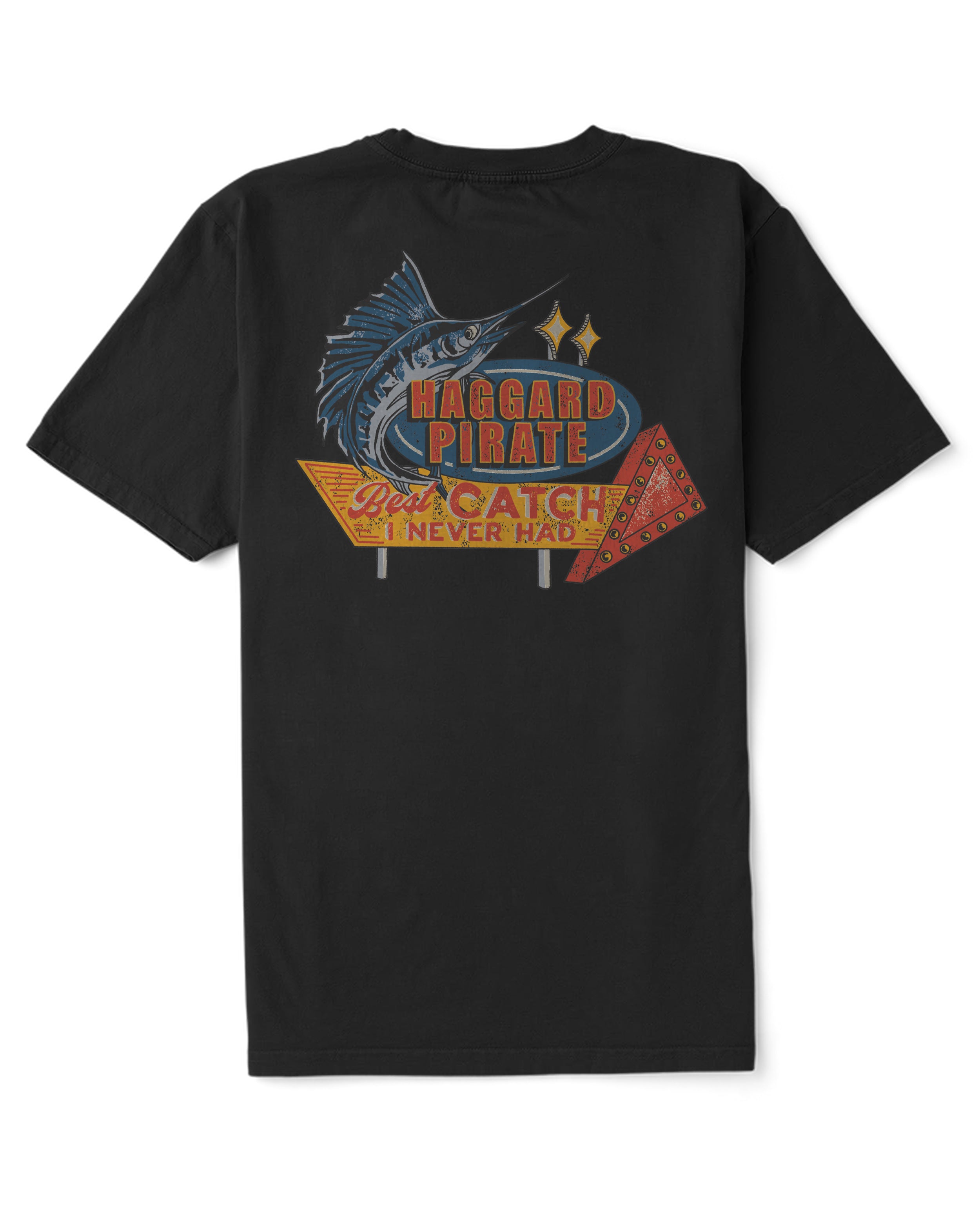 Best Catch Tee Black