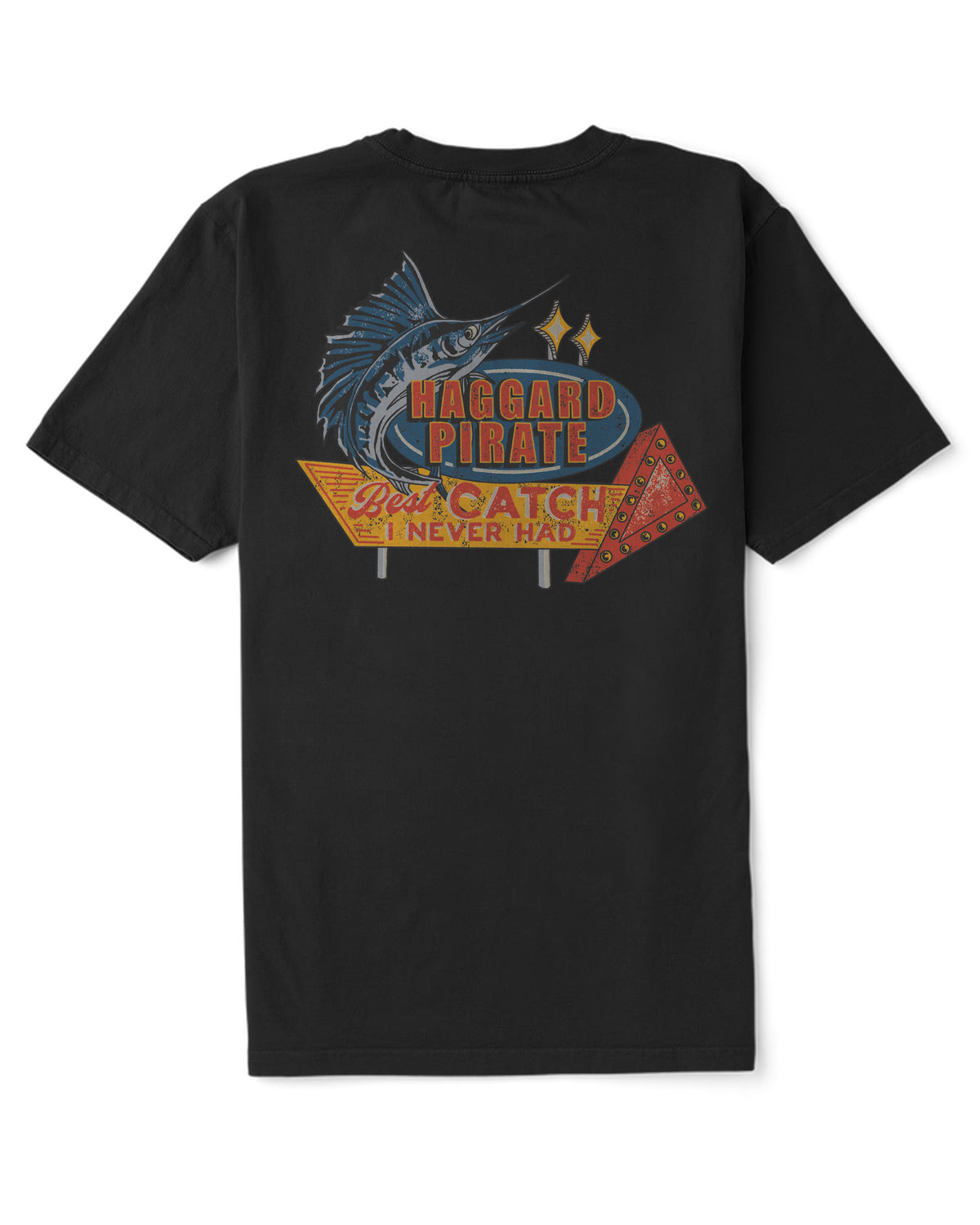Best Catch Tee Black