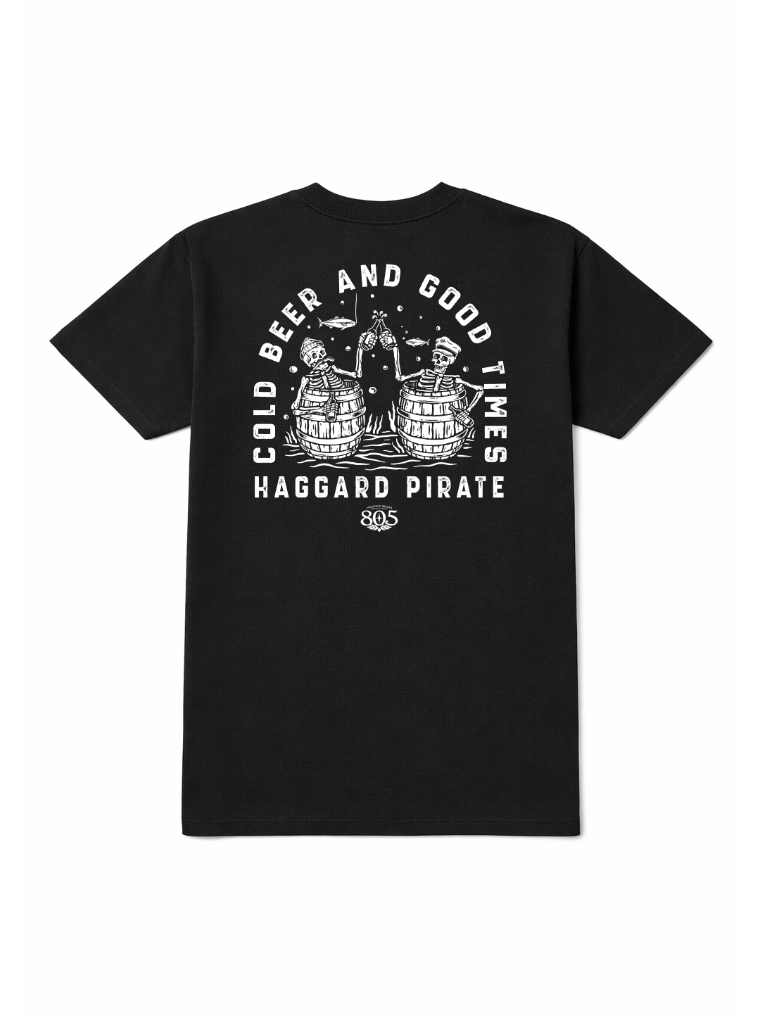 Cold Beer Tee — 805 Beer x Haggard Pirate