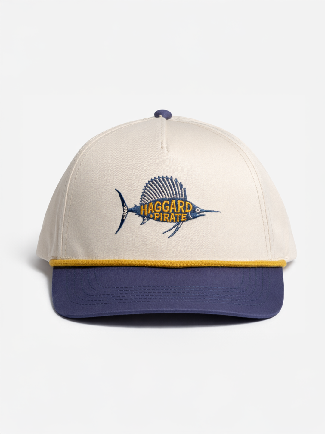 Fish House Snapback Natural/Navy