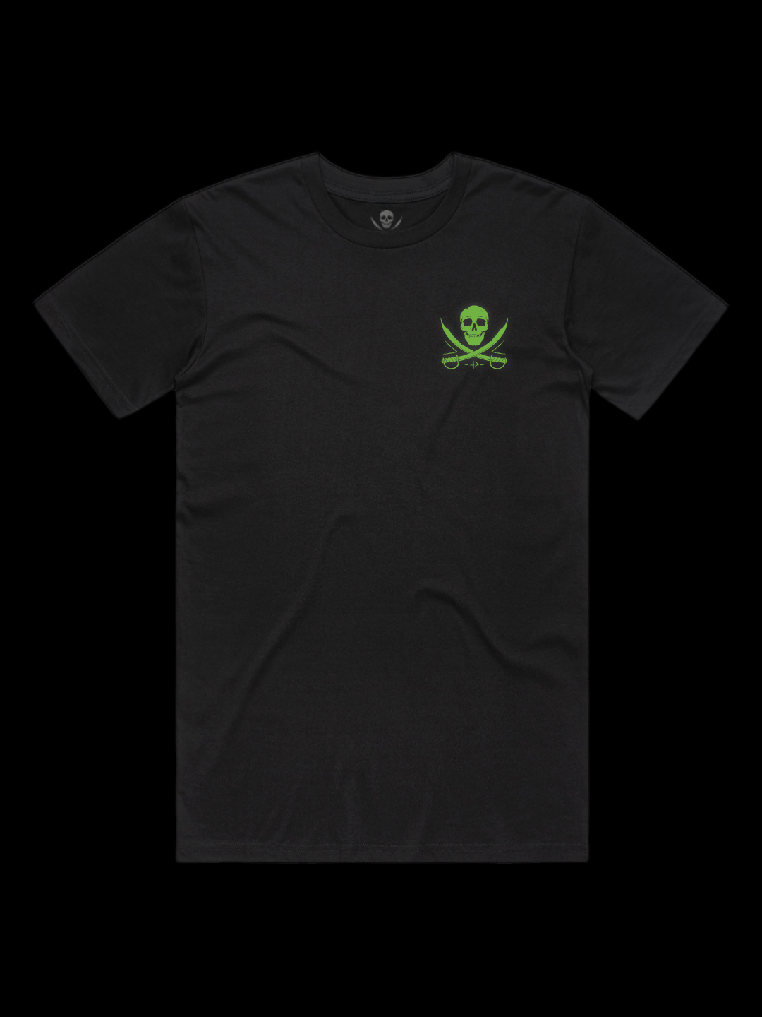 Skulled Tee - Glow in The Dark