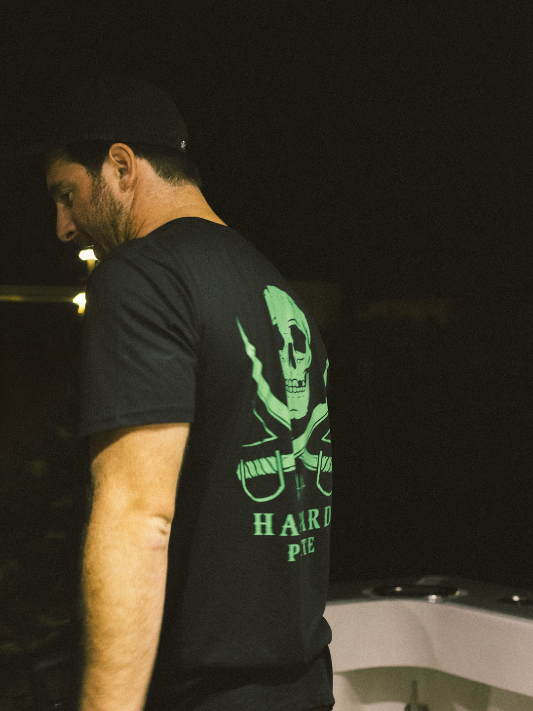 Skulled Tee - Glow in The Dark