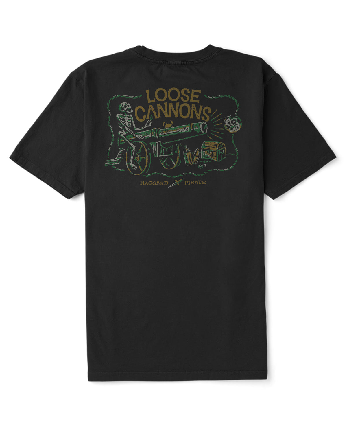 Loose Cannons Tee Black