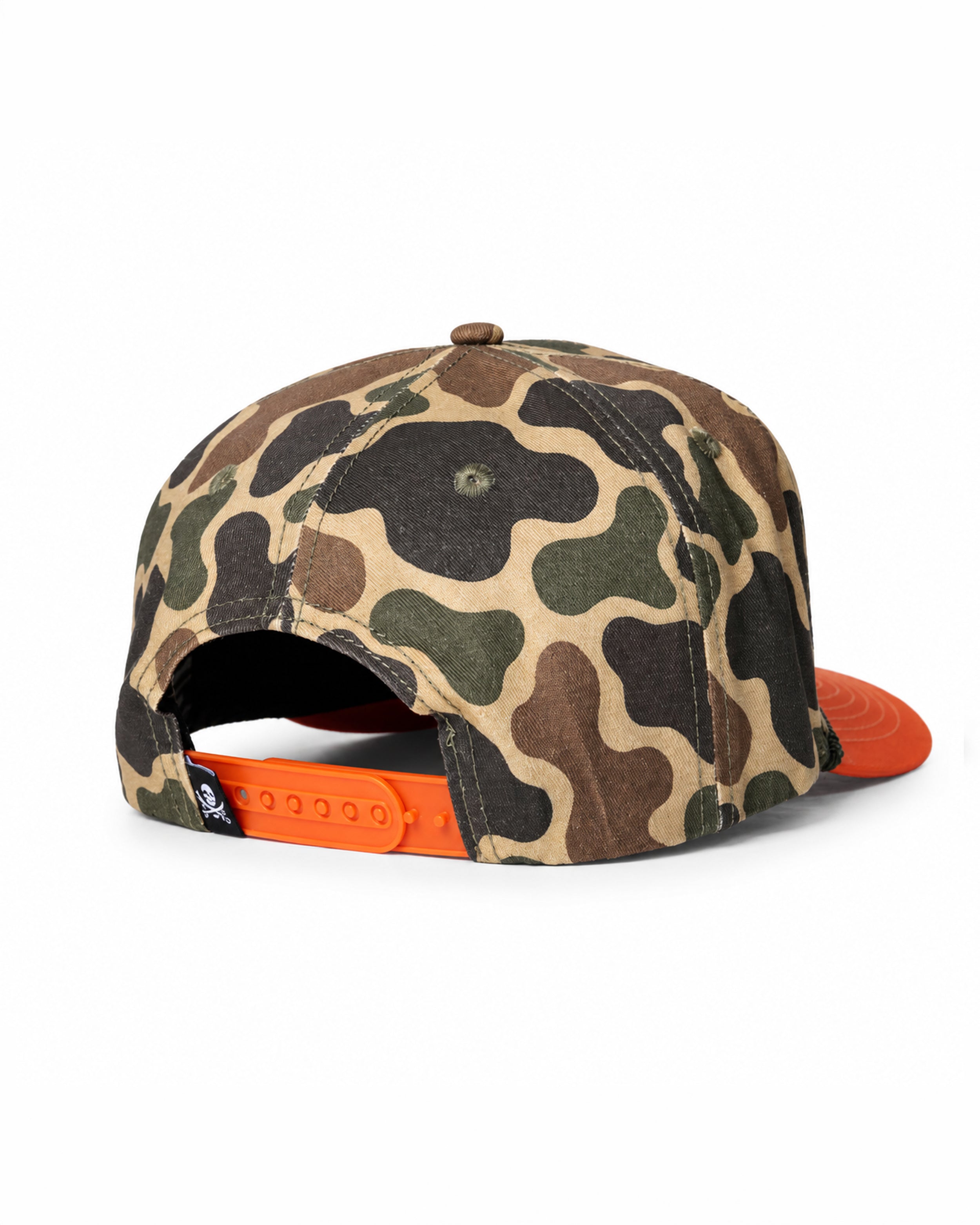 Port Mark Snapback - Duck Camo / Orange – Haggard Pirate