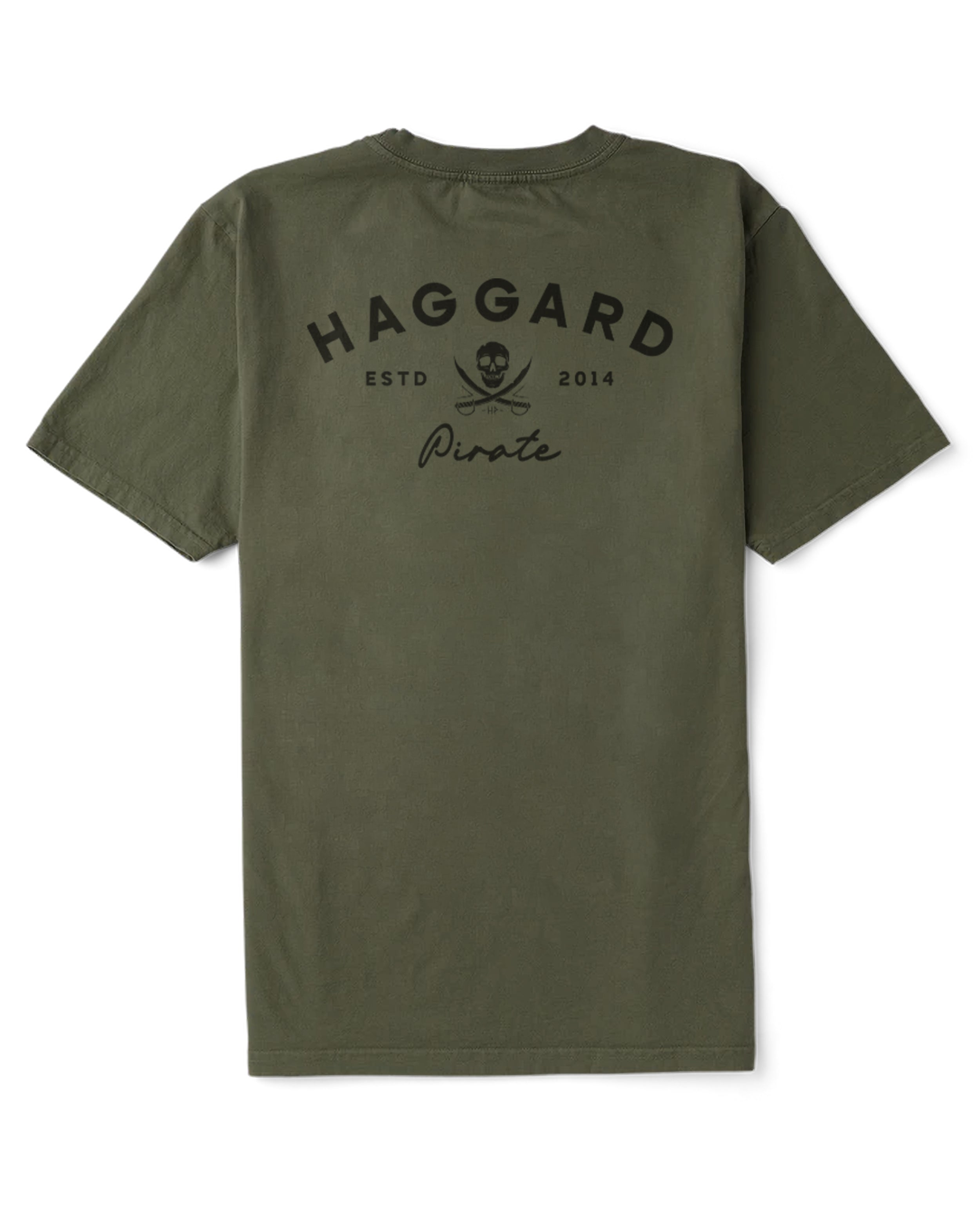 Port Mark Tee Olive