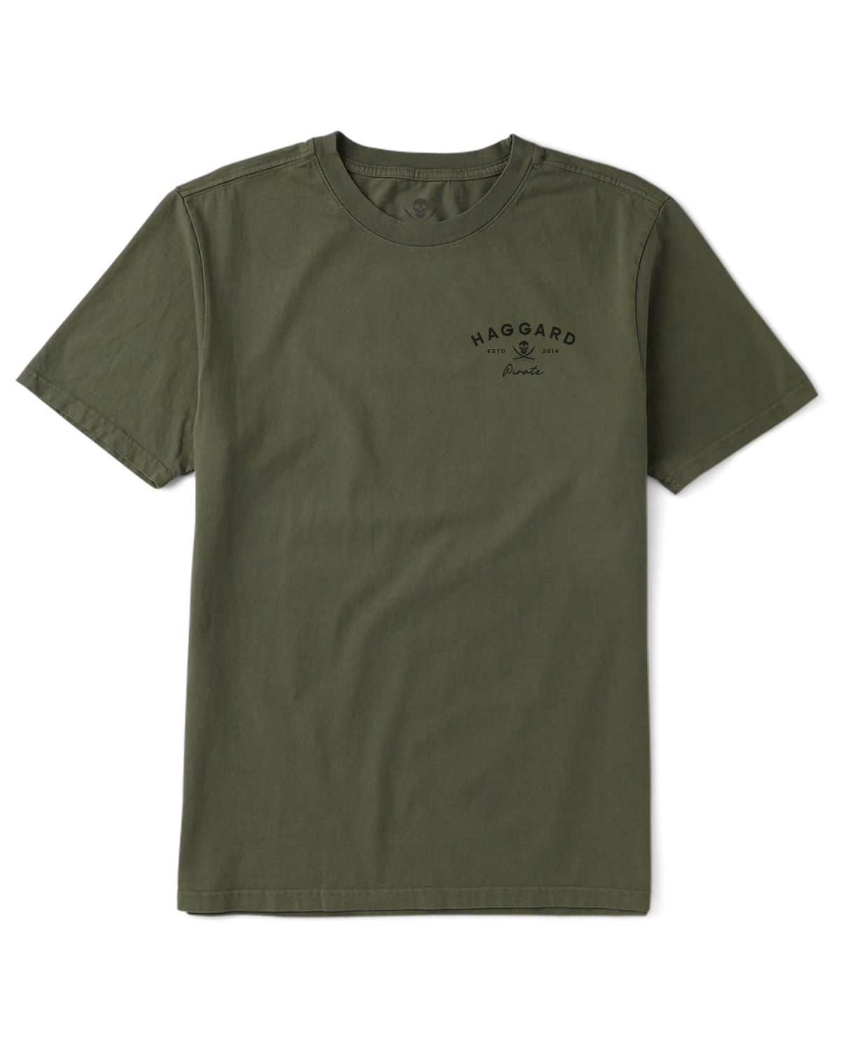 Port Mark Tee Olive