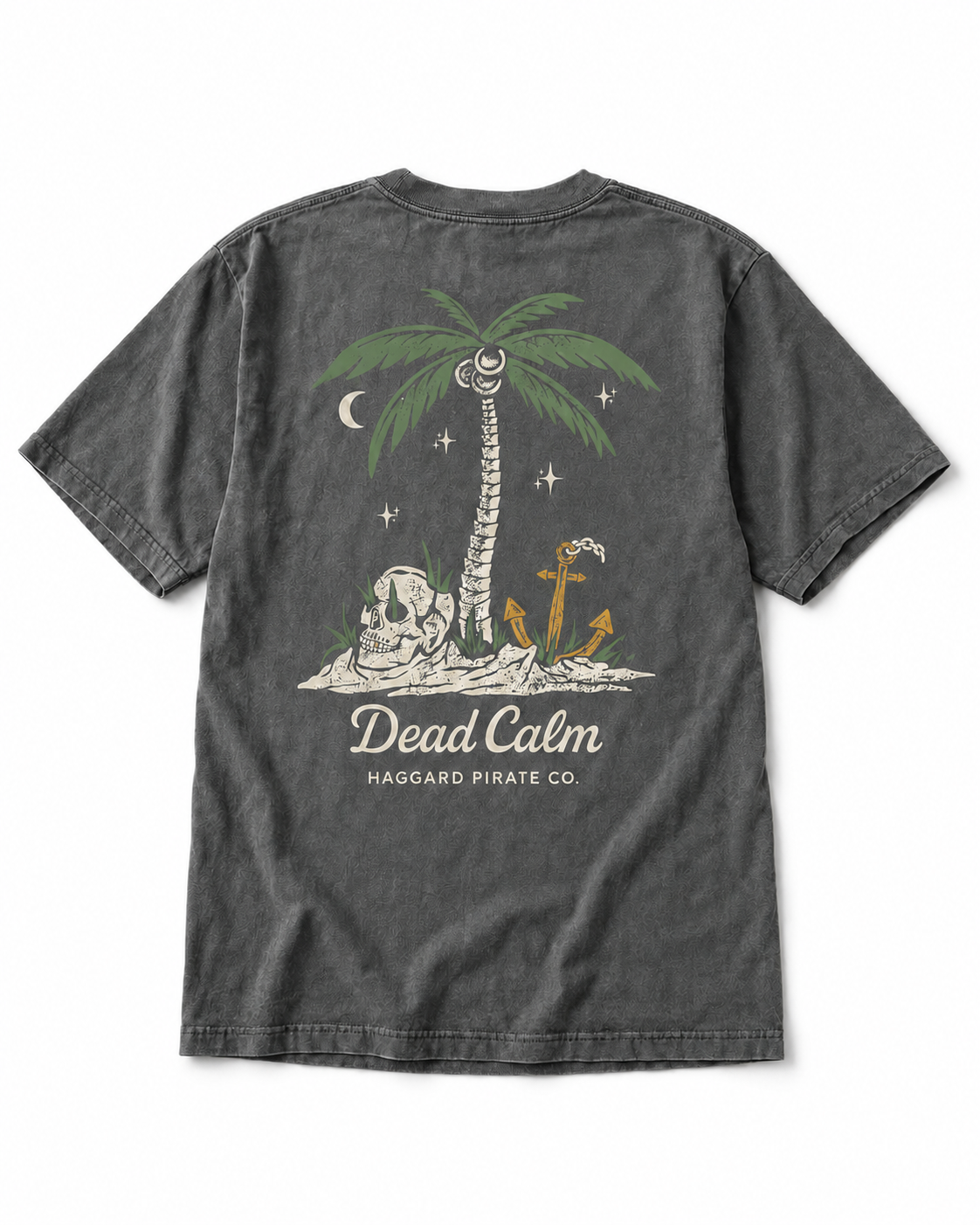 Dead Calm Pigment Tee - Pepper