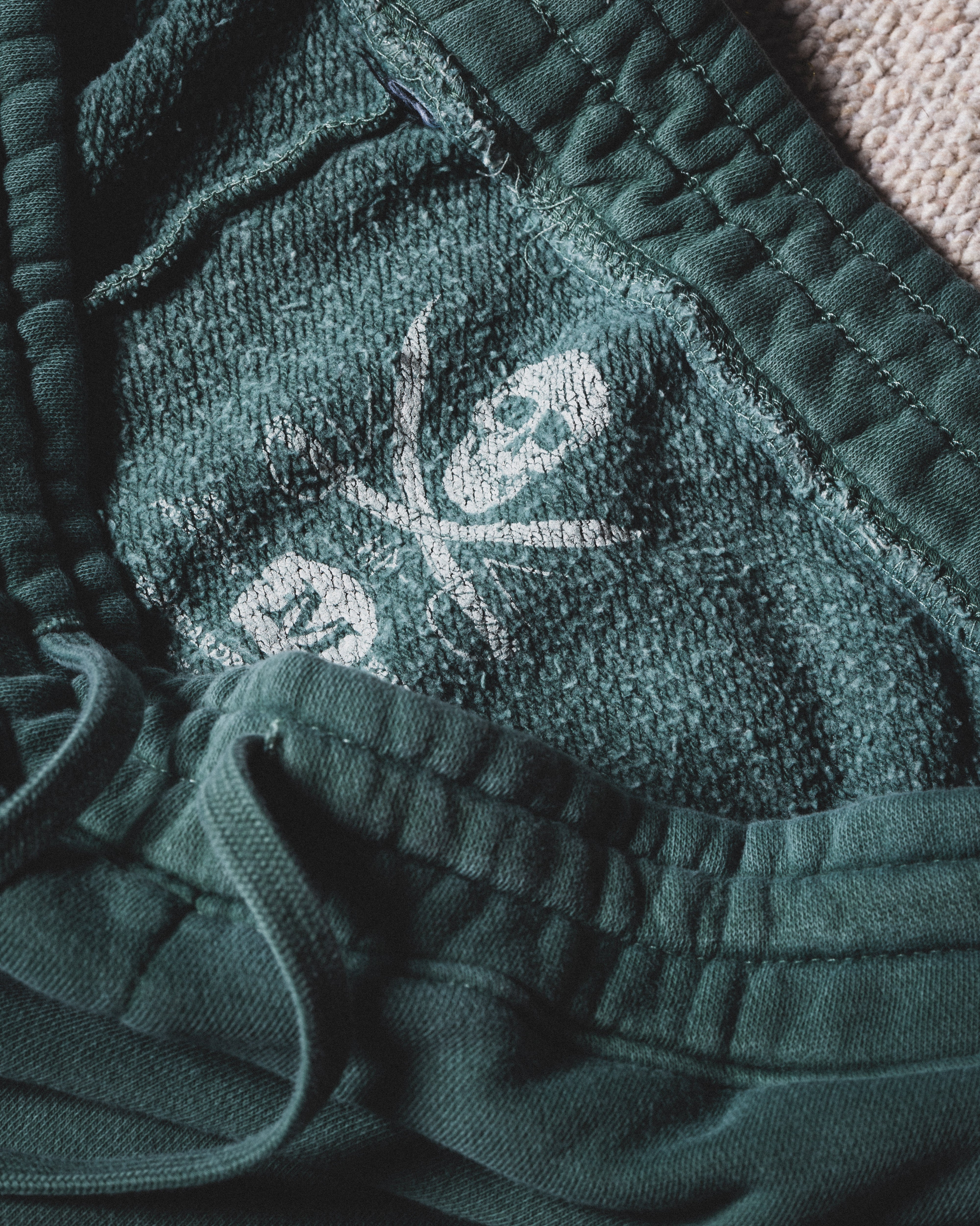 Lay Day Fleece Short - Washed Seafoam