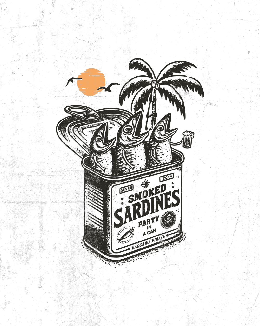 Smoked Sardines Tee
