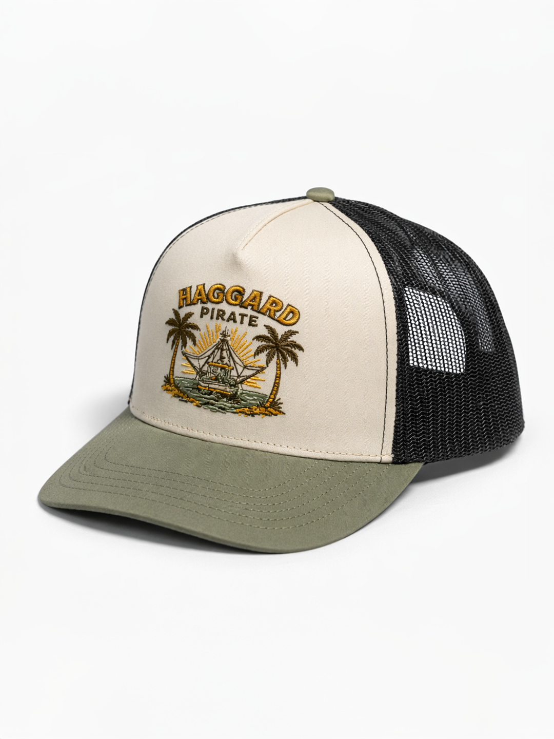 Transom Heritage Trucker Natural/Loden