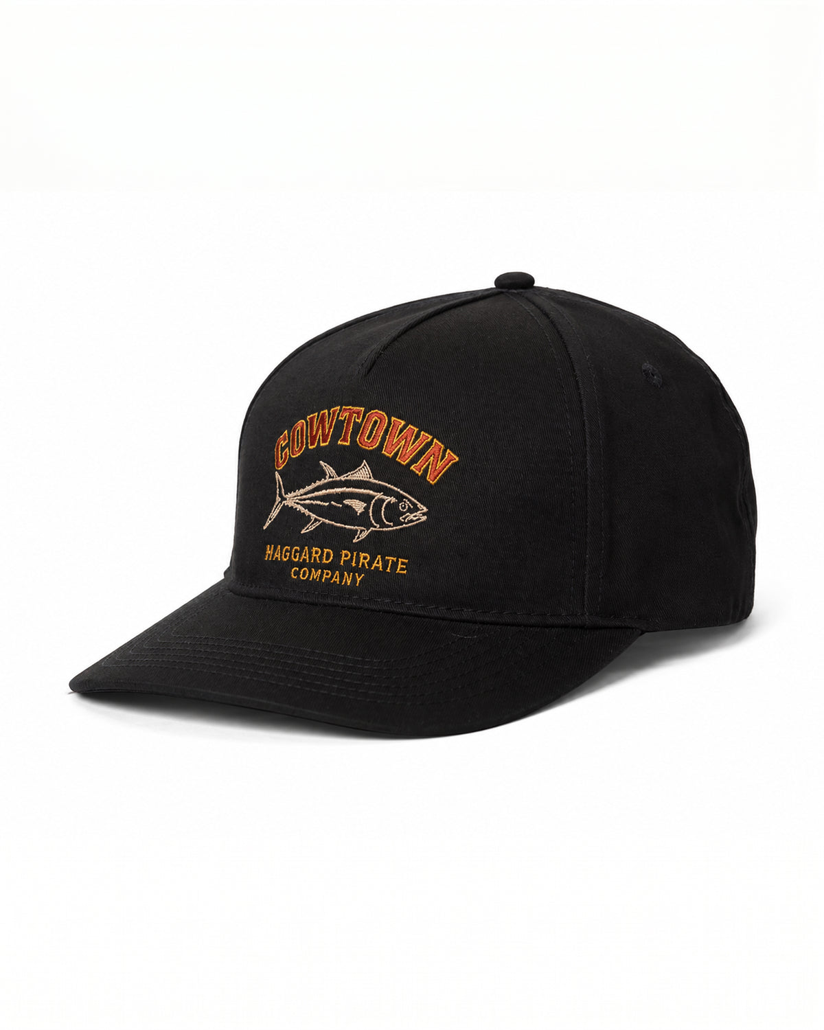 Cowtown Snapback Black