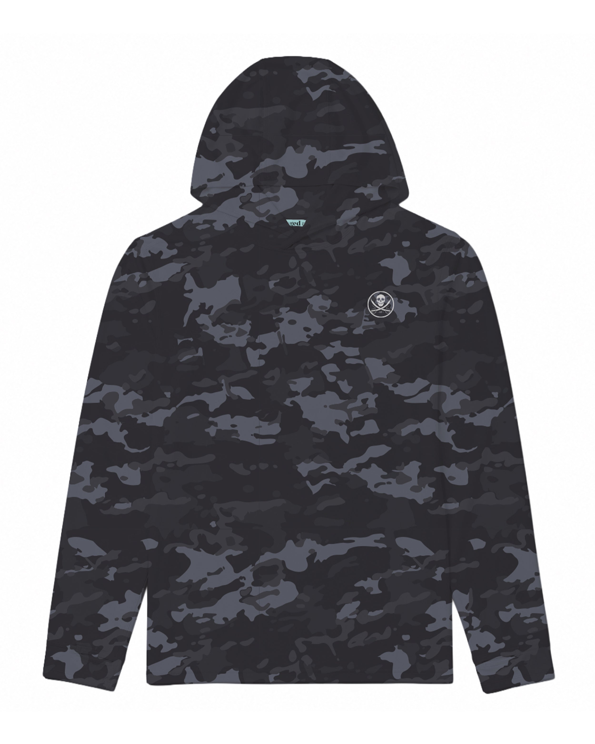 Digi Black Camo Sunshirt