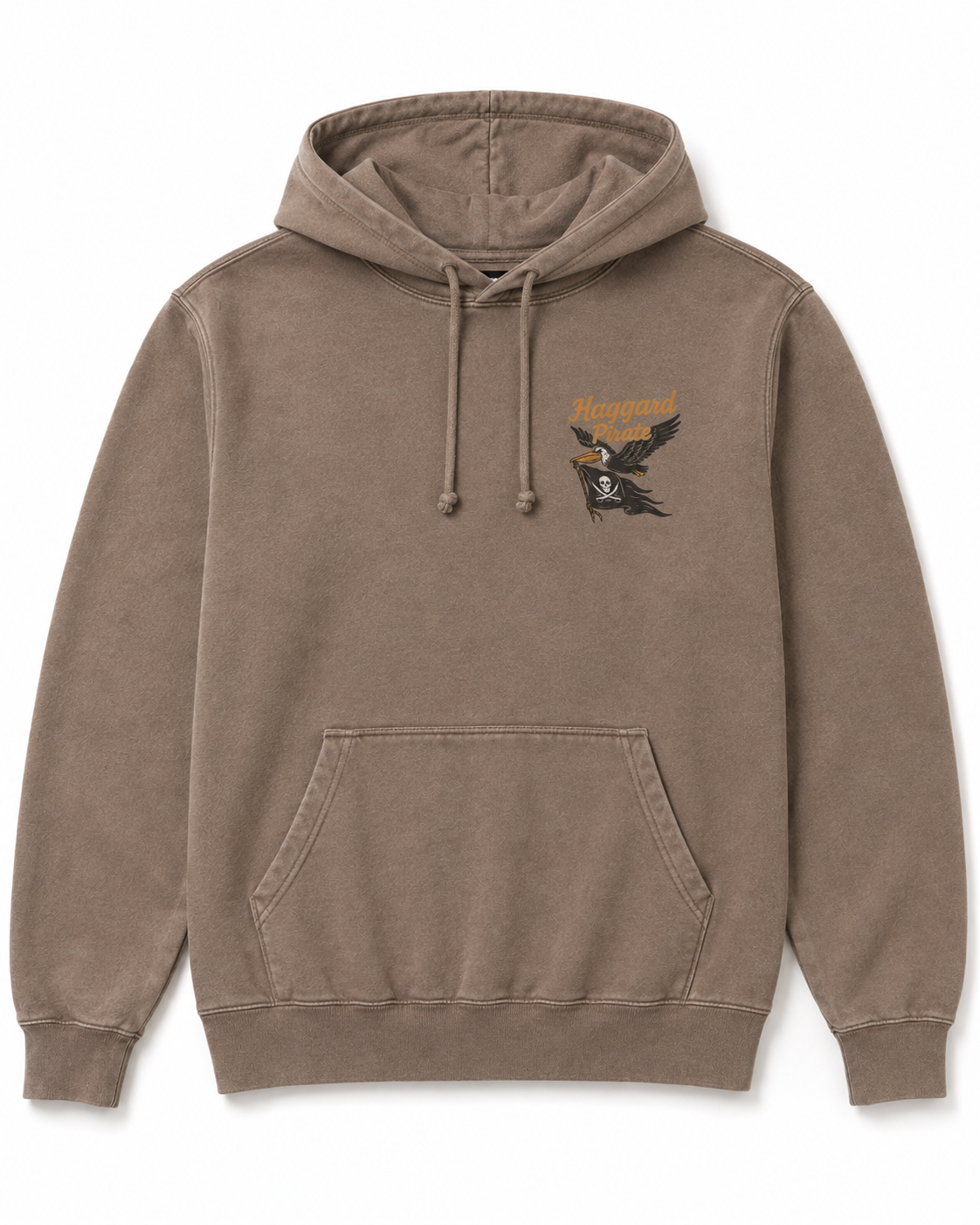 Big Beak Midweight Pigment Hoodie - Washed Clay