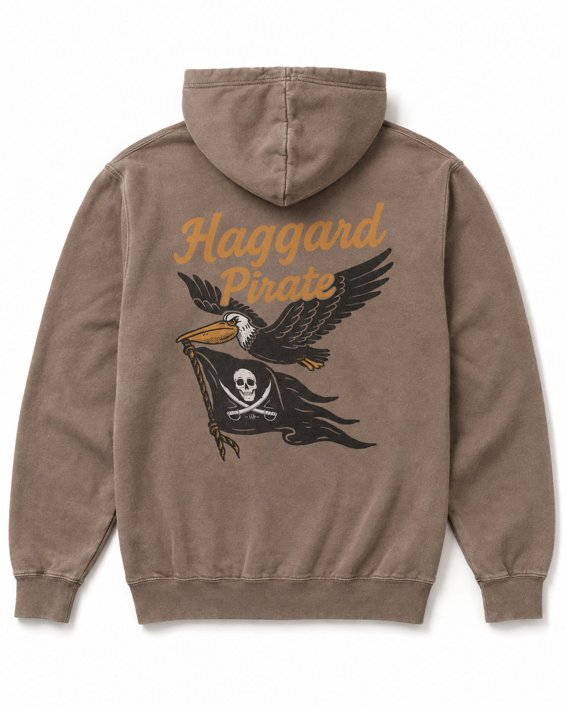 Big Beak Midweight Pigment Hoodie - Washed Clay