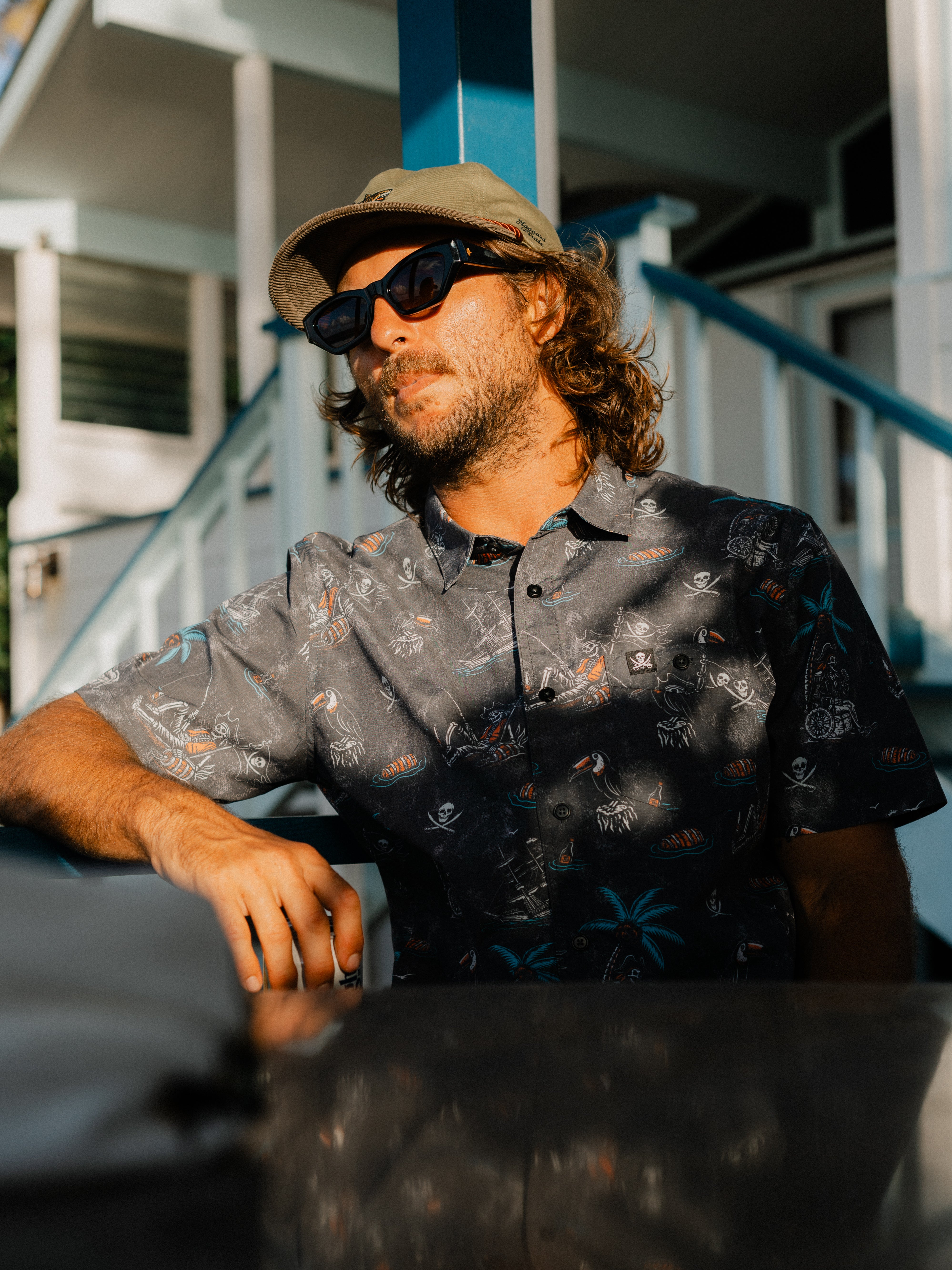 High & Dry Button Up