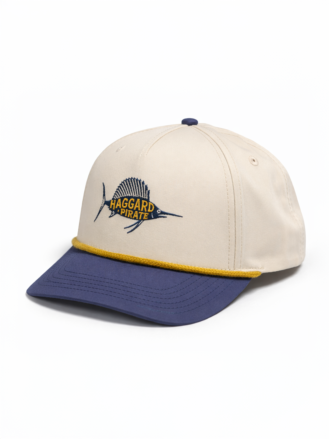Fish House Snapback Natural/Navy