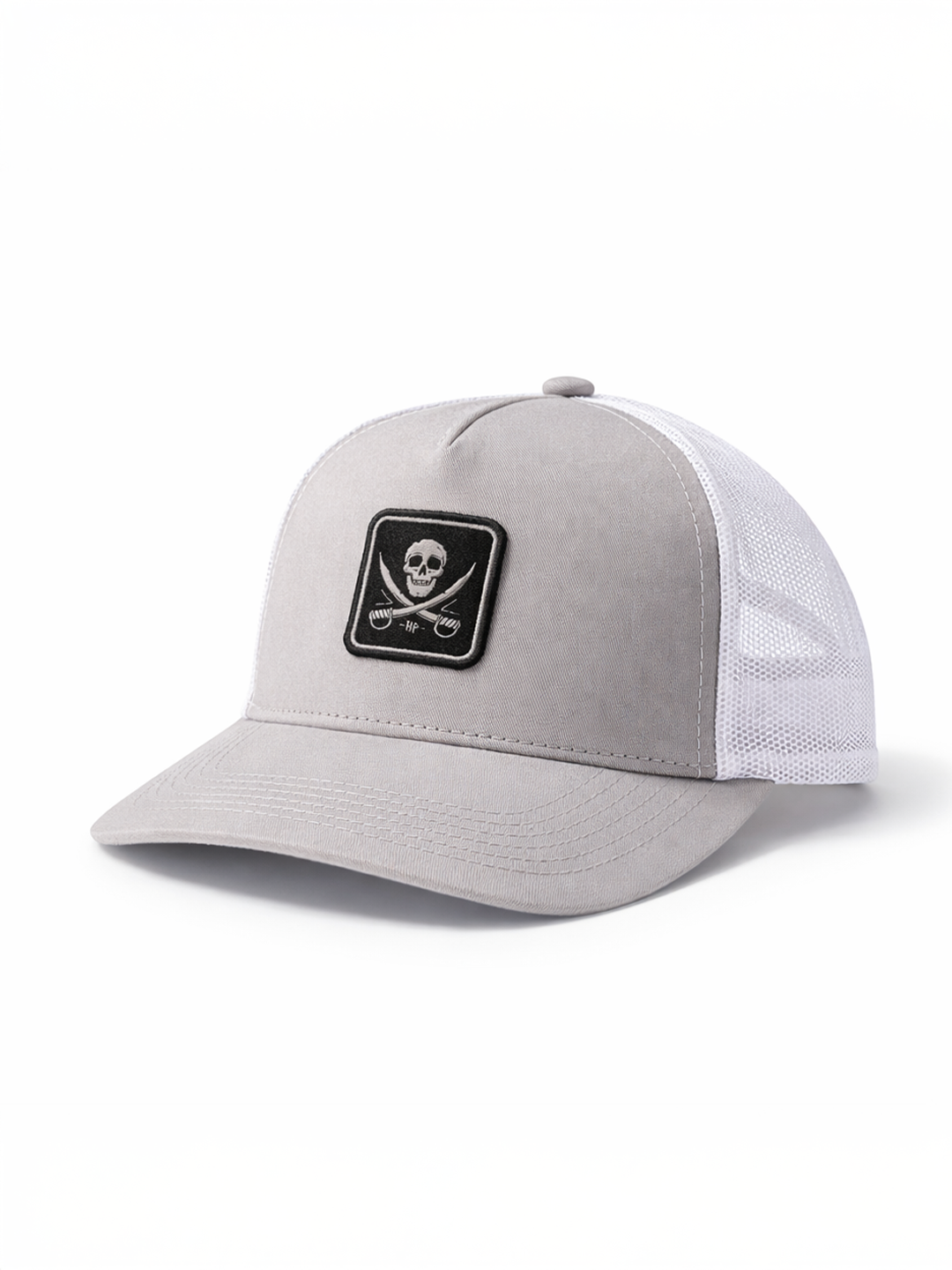 Skulled Retro Trucker