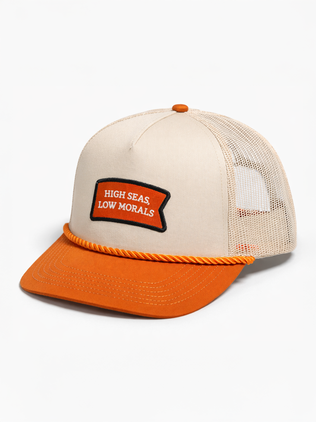 Low Morals Heritage Trucker Natural/Brick