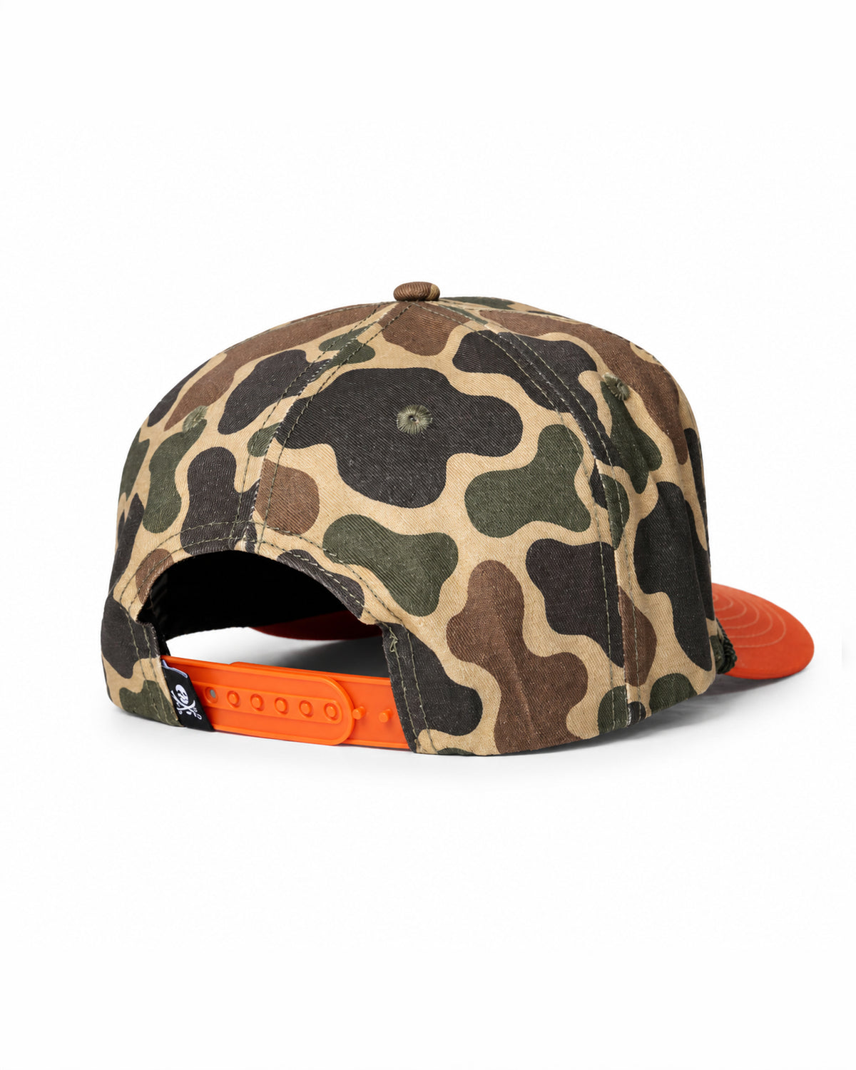 Port Mark Snapback - Duck Camo / Orange