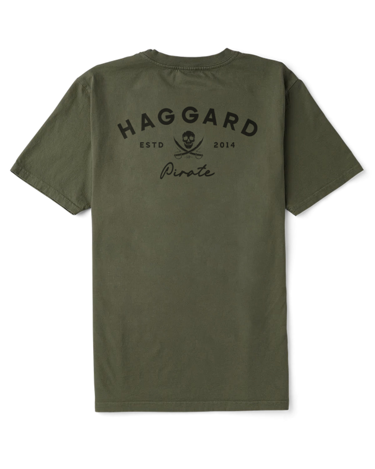Port Mark Tee Olive