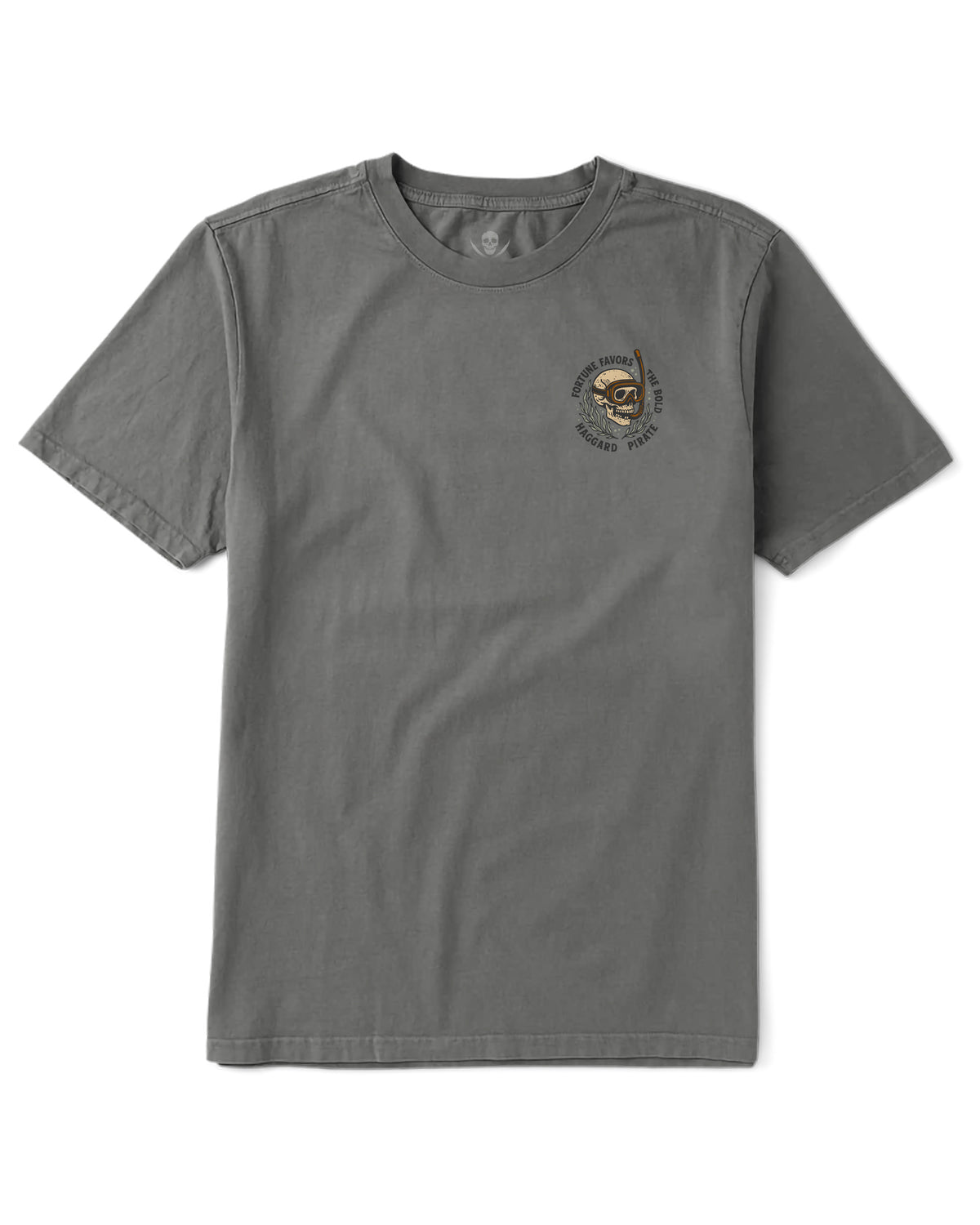 Skull Diver Tee Granite