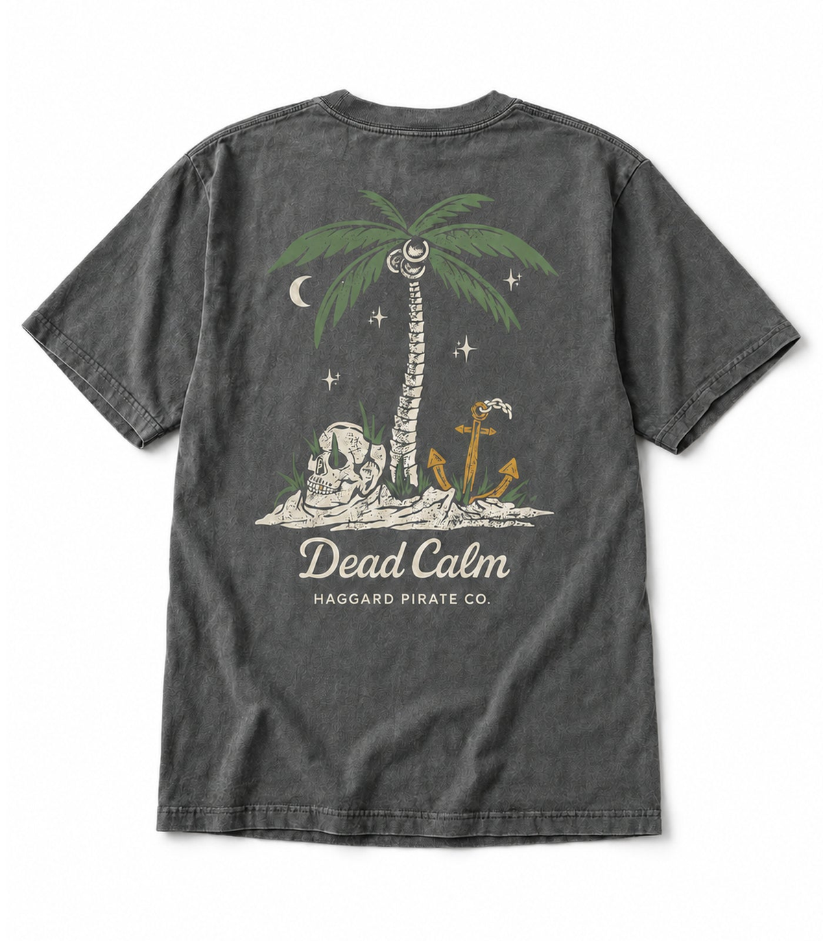 Dead Calm Pigment Tee - Pepper