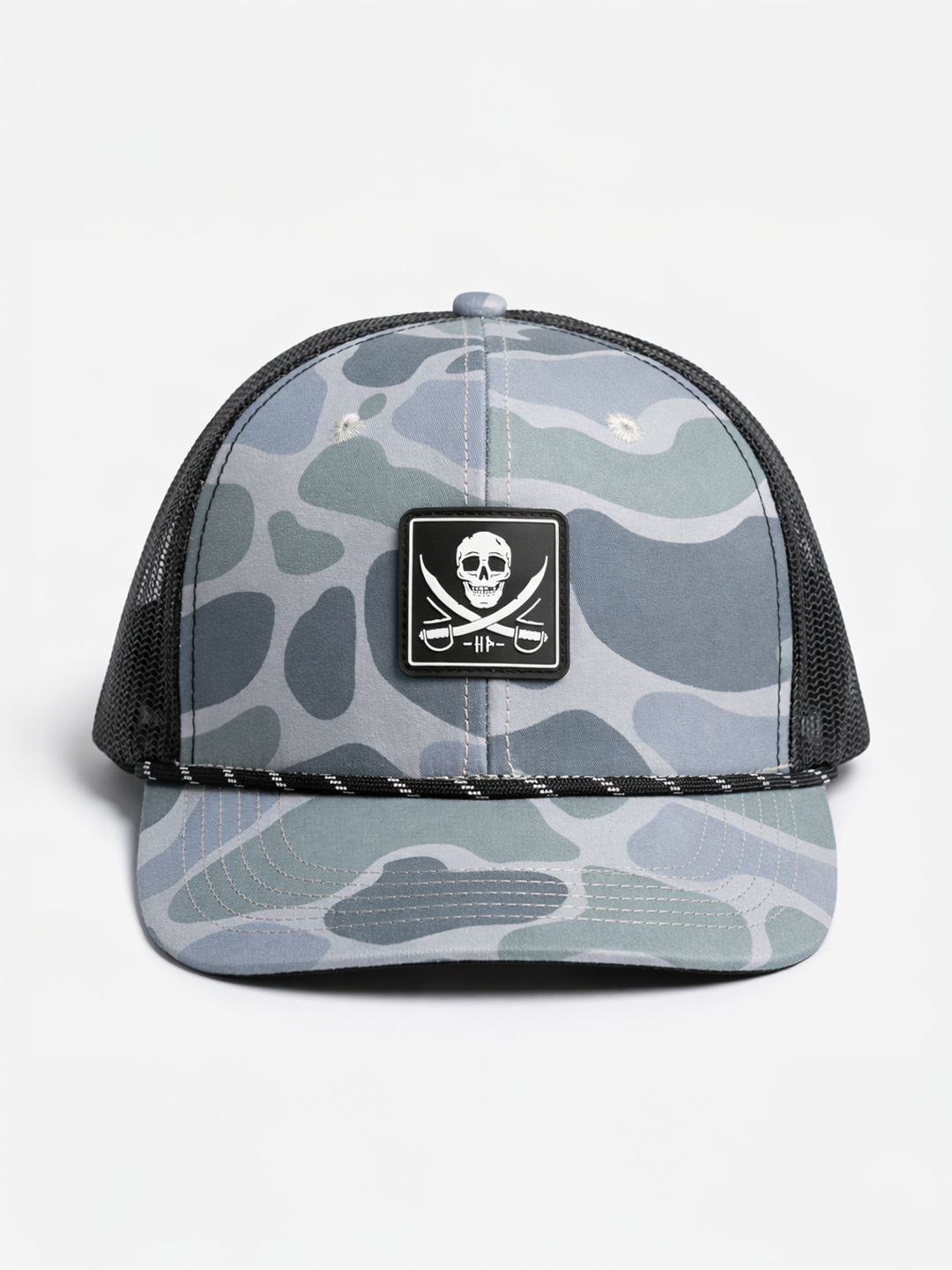 Skulled Heritage Trucker Sagebrush Camo