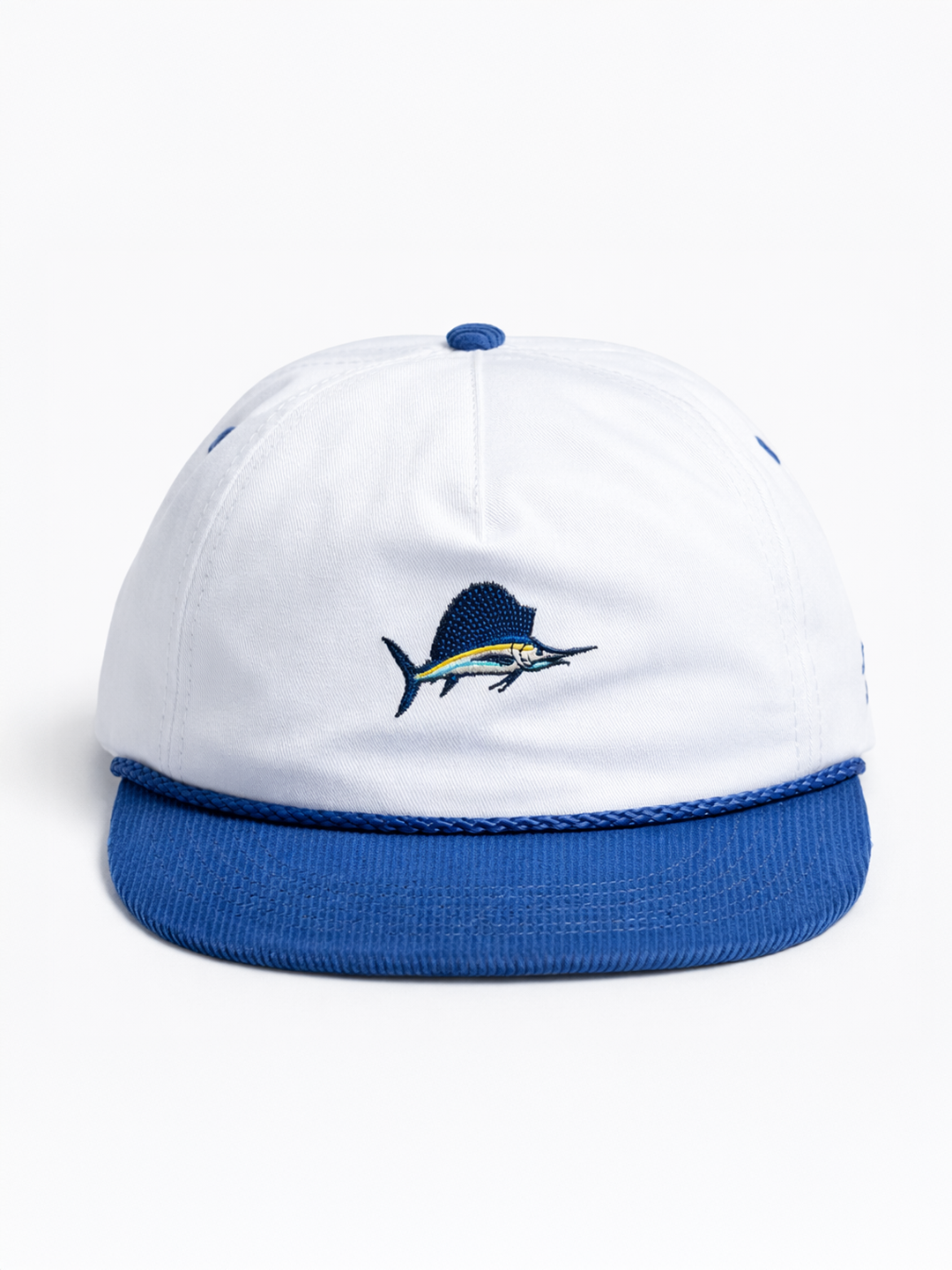 Sailfish Corduroy Snapback White/Royal