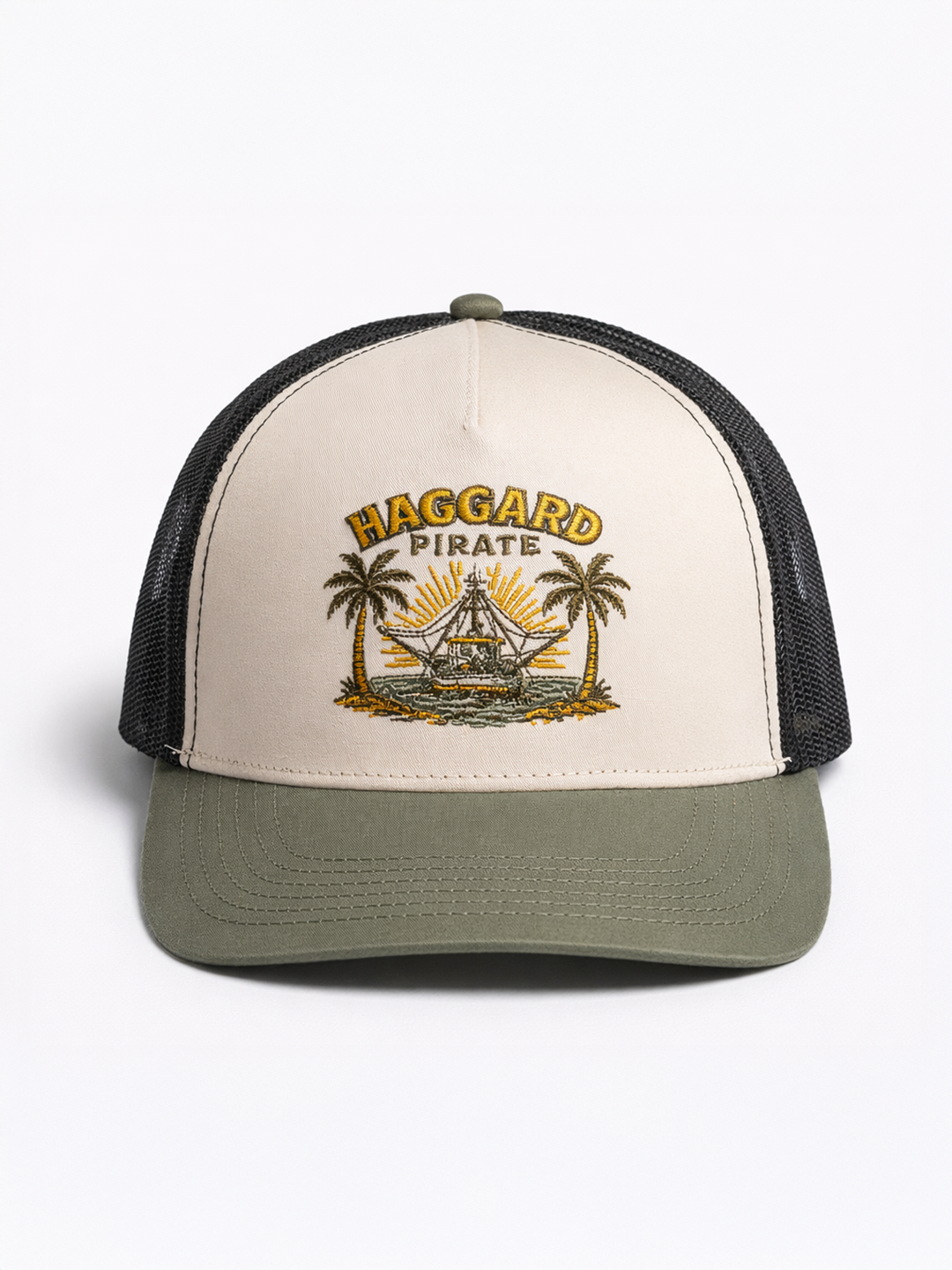 Transom Heritage Trucker Natural/Loden