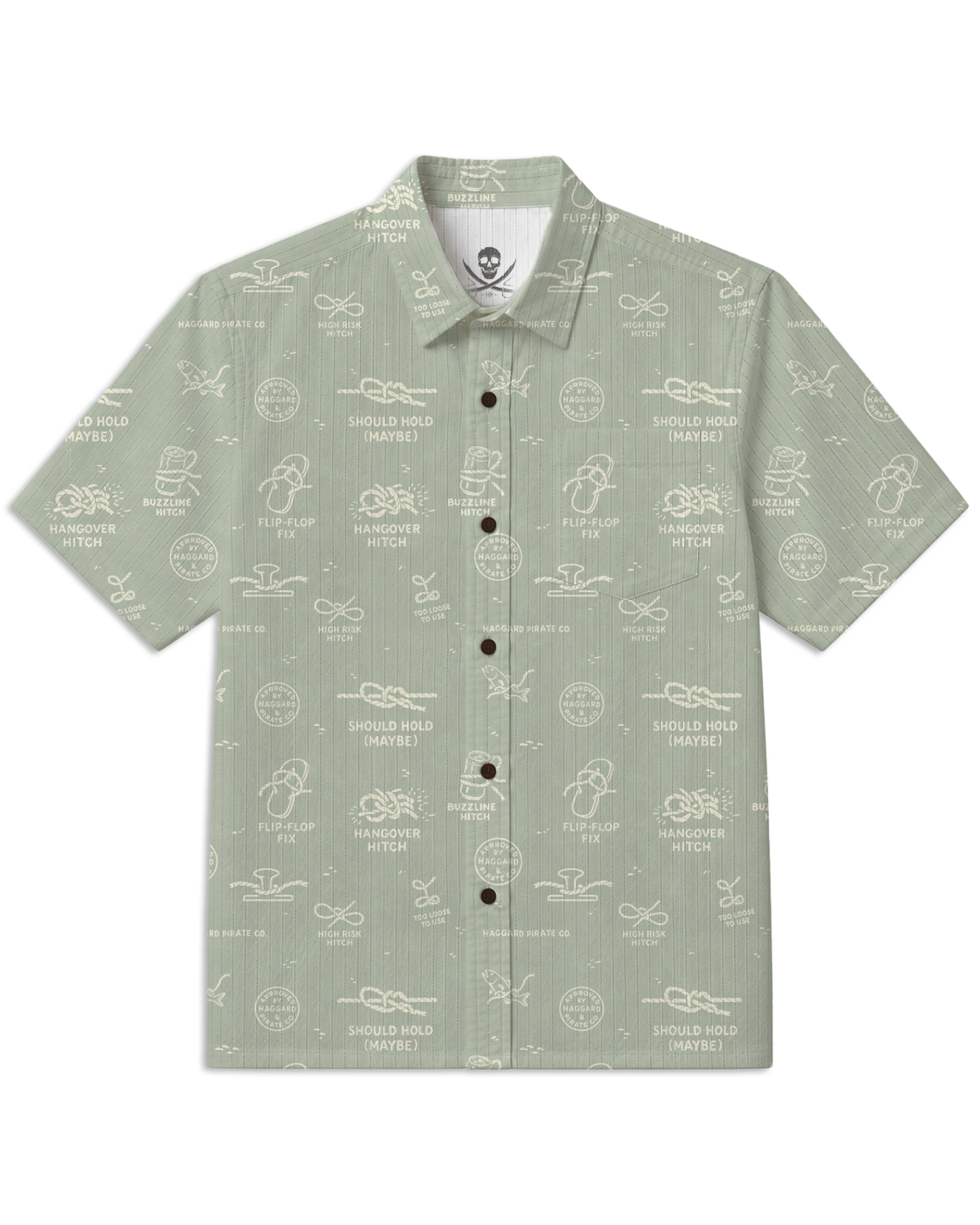 Whatknot Breathable Button Up
