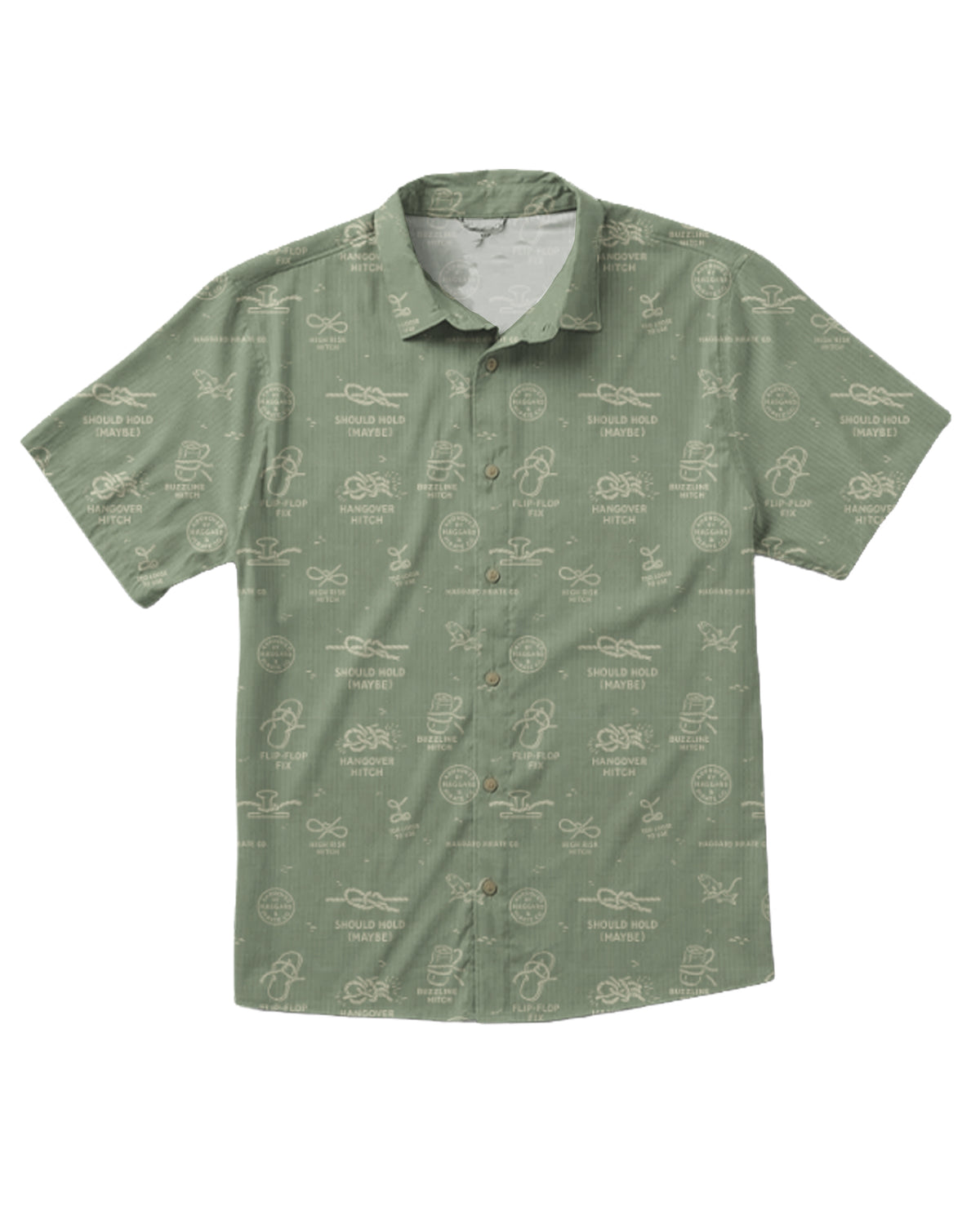 Whatknot Breathable Button Up