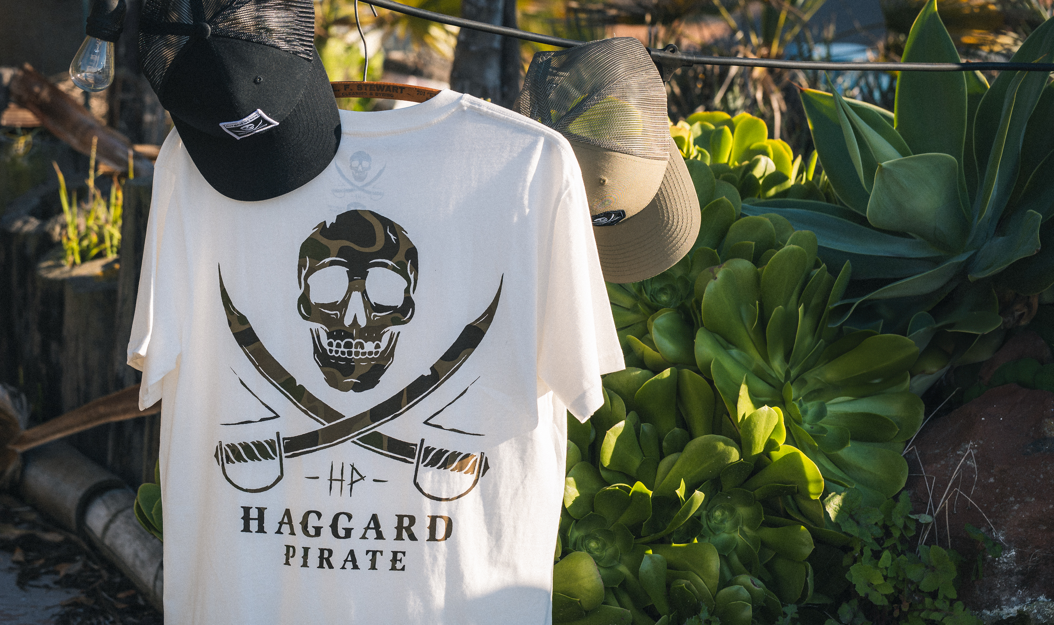 Haggard Pirate Hats Tees Rods Accessories